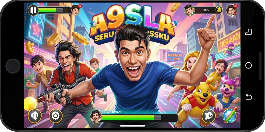 Tangkapan layar gameplay 9SL menunjukkan aksi seru dan tantangan dalam permainan Arcade.