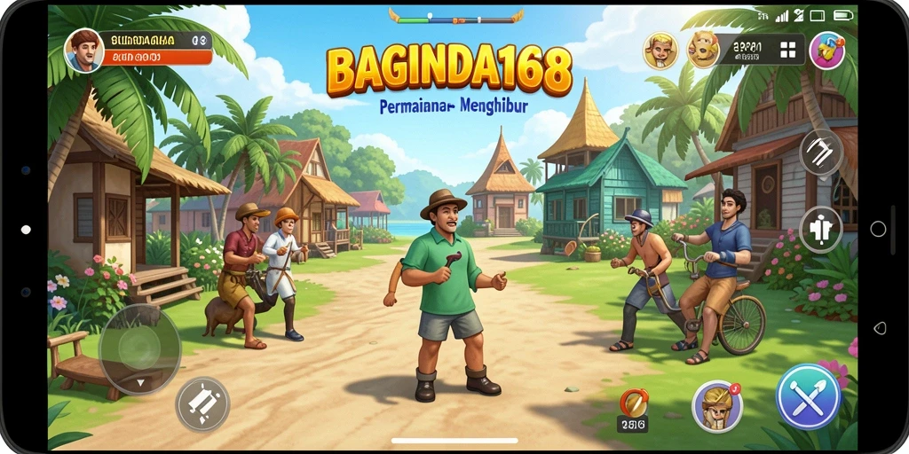 Tampilan gameplay <strong>BAGINDA168</strong> yang cerah dan menarik.