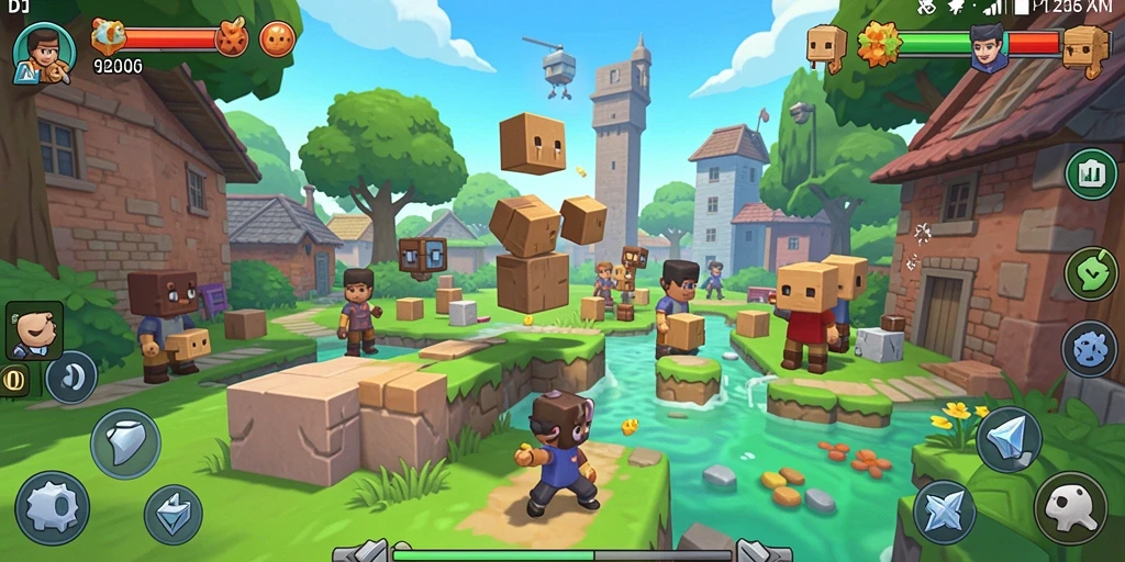 Screenshot D06 menunjukkan gameplay teka-teki yang menantang dan menarik.