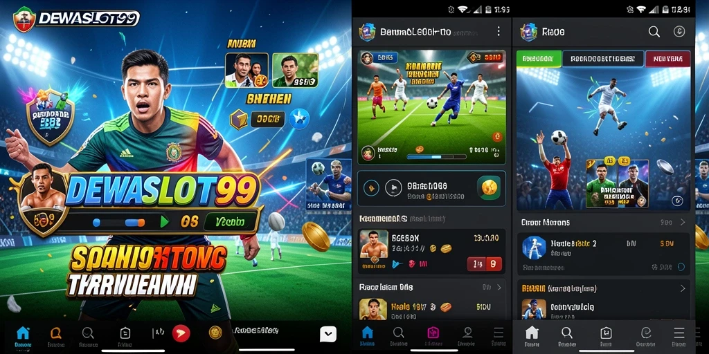 Tampilan gameplay menarik dari aplikasi DEWASLOT99 Sportsbook.
