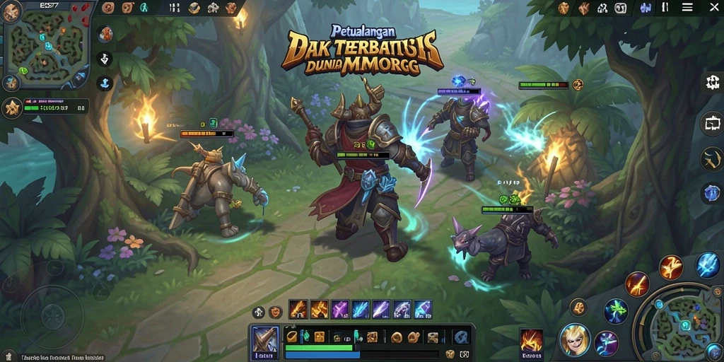 Gameplay menarik di dunia fantasi EOS77 dengan grafis menakjubkan.