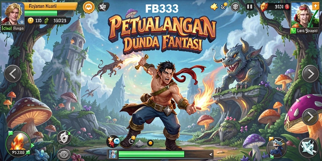 Screenshot FB333 menampilkan aksi seru dalam gameplay petualangan.