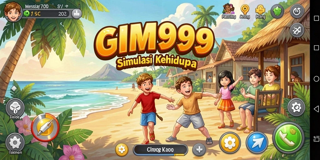 Tampilan gameplay GIM999 yang menarik dan interaktif.