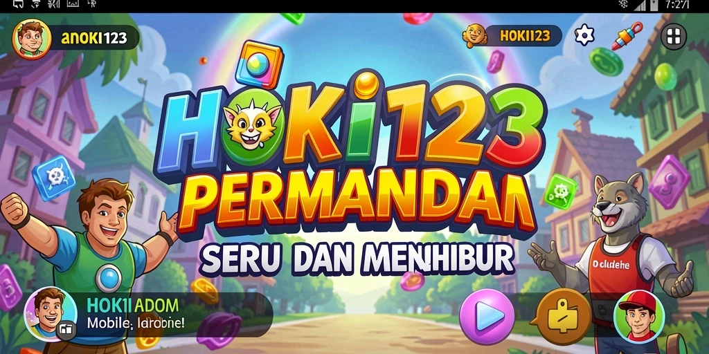 Tampilan gameplay HOKI123 yang seru dan penuh tantangan.