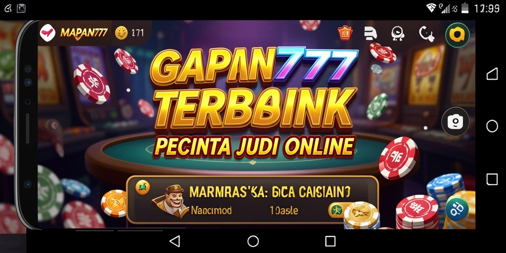 Screenshot gameplay MAPAN777 menampilkan keseruan permainan Kasino.