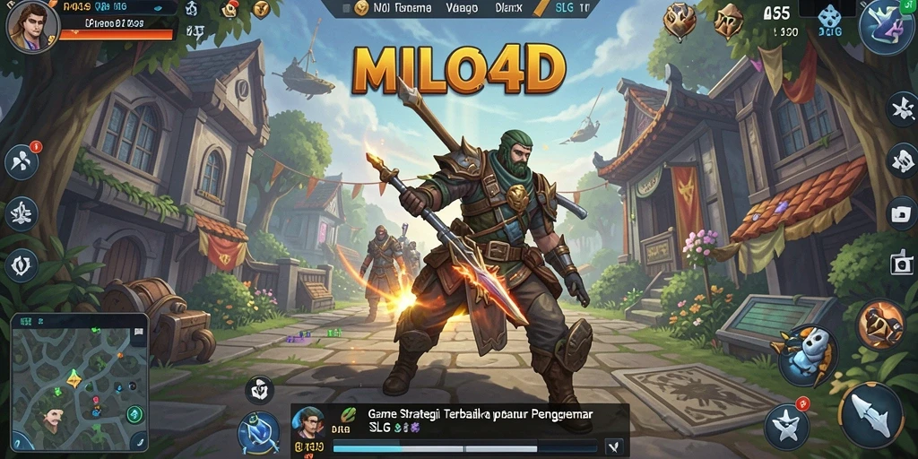 Screenshot gameplay <strong>MILO4D</strong> menunjukkan aksi pertarungan dan strategi yang mendalam.