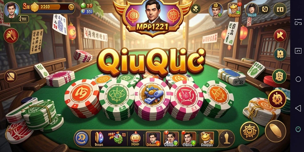 Screenshot gameplay MPO1221 yang menampilkan aksi seru QiuQiu.