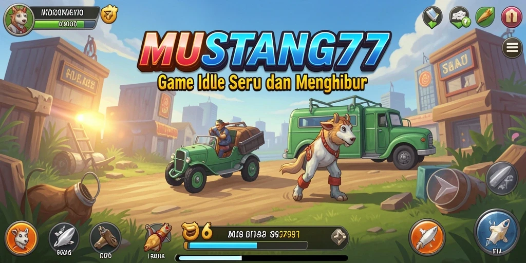 Tampilan gameplay MUSTANG77 yang mengasyikkan dan sederhana.