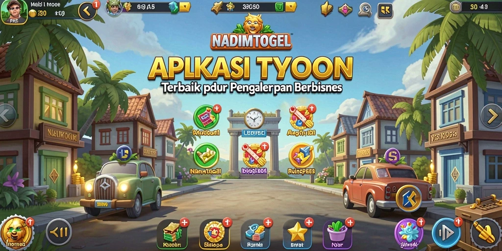 Tampilan gameplay seru dan menarik dari NADIMTOGEL.