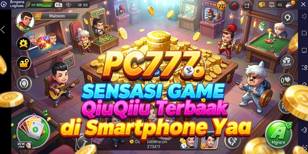 Tampilan gameplay QiuQiu yang menarik dan intuitif di PC777.
