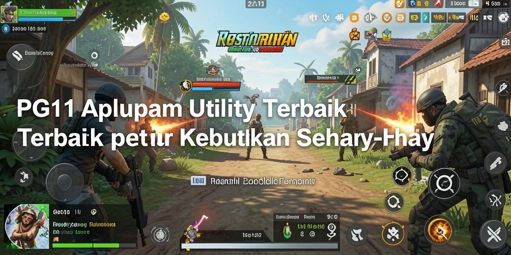 Screenshot utama PG11 menunjukkan antarmuka ramah pengguna yang efisien.