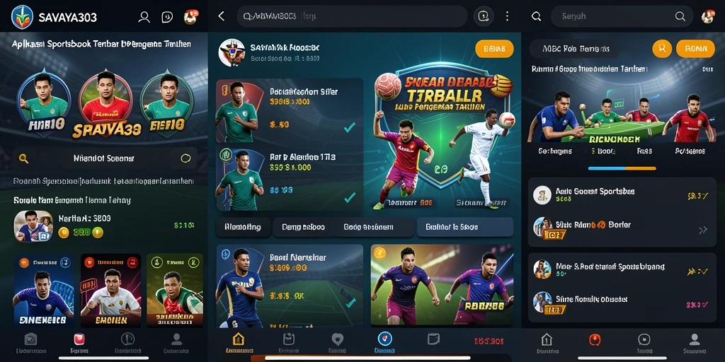 Tampilan menarik dari gameplay Sportsbook di SAVAYA303.