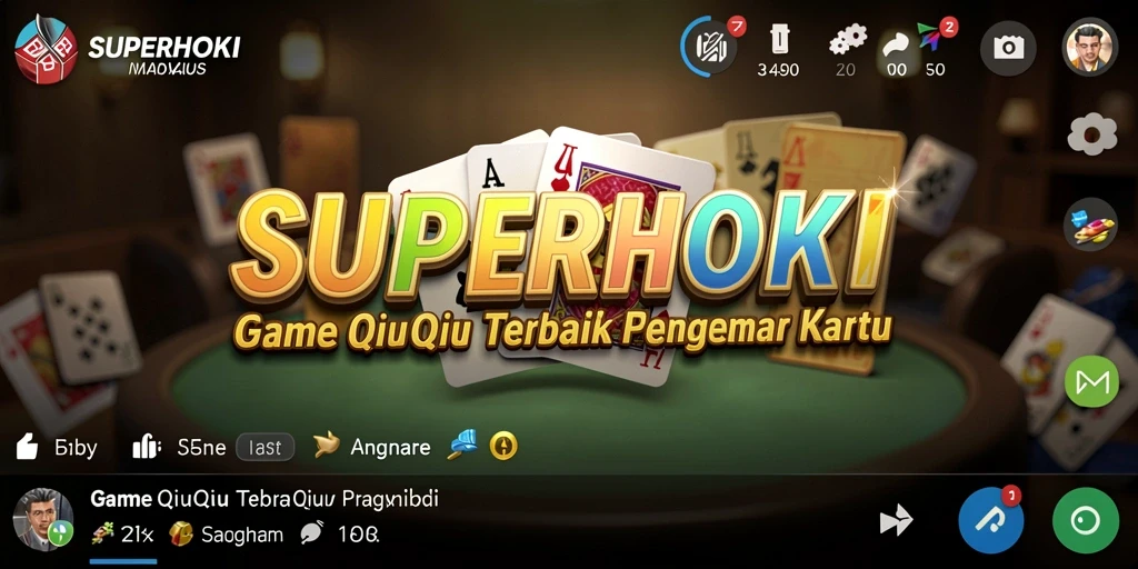 Tampilan gameplay SUPERHOKI yang menarik dan interaktif.