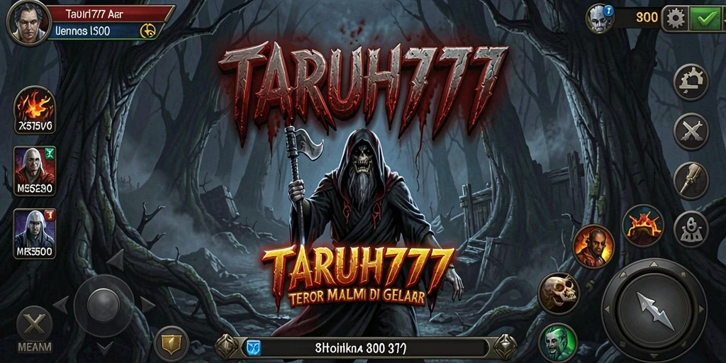 Gameplay menegangkan TARUH777 dengan atmosfer horor yang kental.