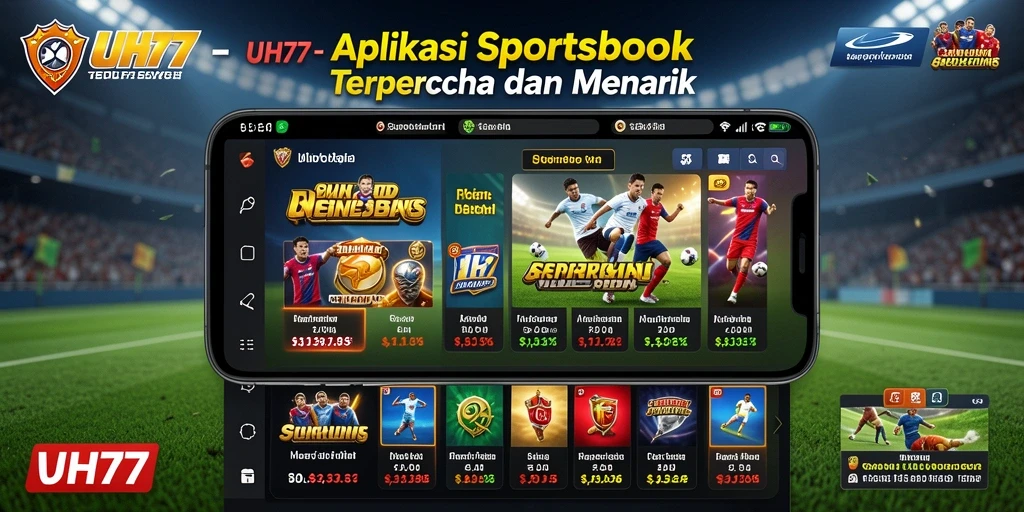 Tampilan gameplay UH77 yang menarik dan interaktif untuk taruhan olahraga.