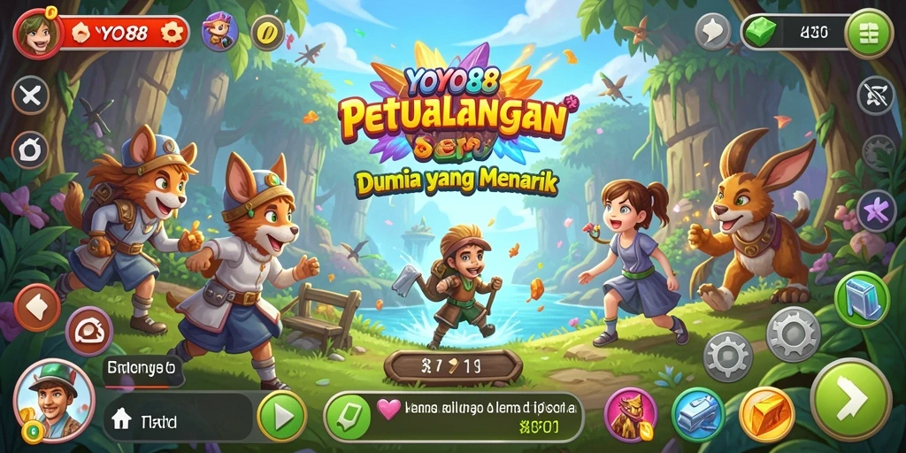 Tampilan menarik dari gameplay YOYO88 dalam dunia petualangan.