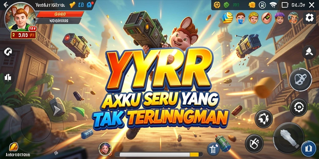 Tangkapan layar gameplay YYRR yang menunjukkan aksi mendebarkan.